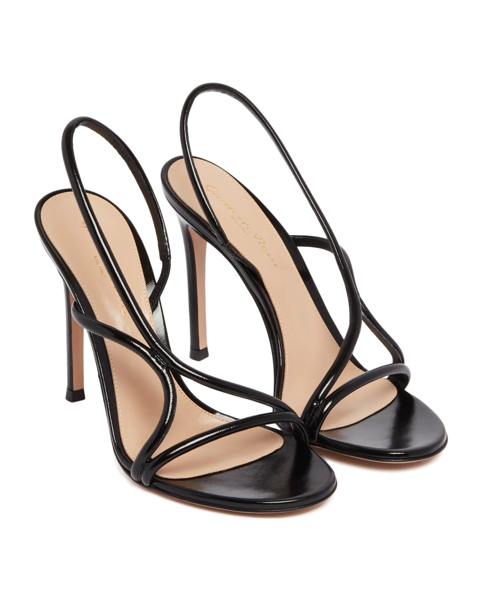 Black Leather Sandals