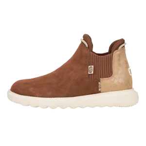 Branson Womens Suede Novelty - Brown/Snake