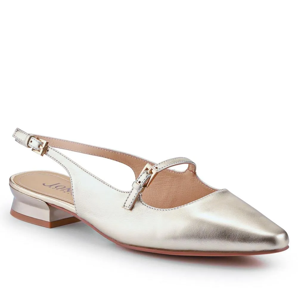 Harlequin Leather Slingback Pumps - HARLEQUIN / 327 601