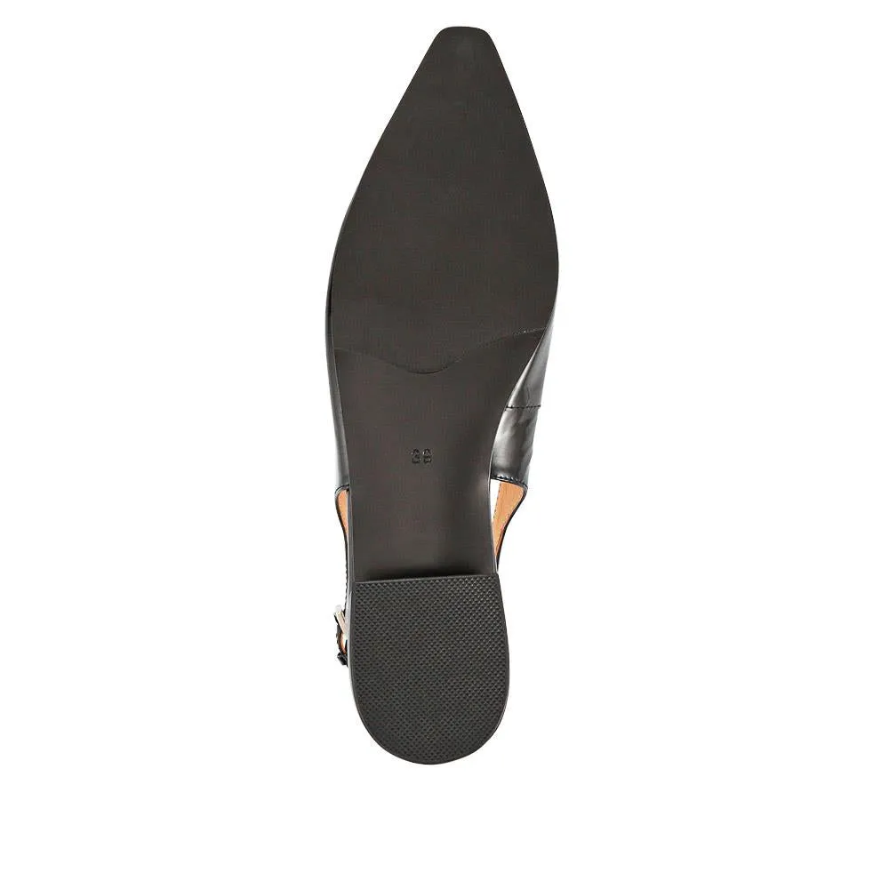 Harlequin Leather Slingback Pumps - HARLEQUIN / 327 601