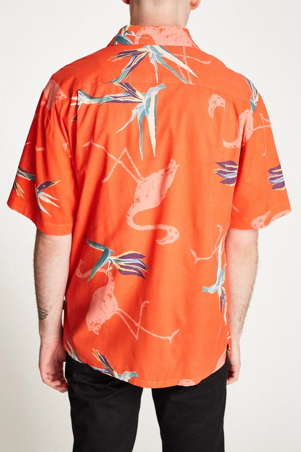 Lovitz S/S Woven - Red Pepper