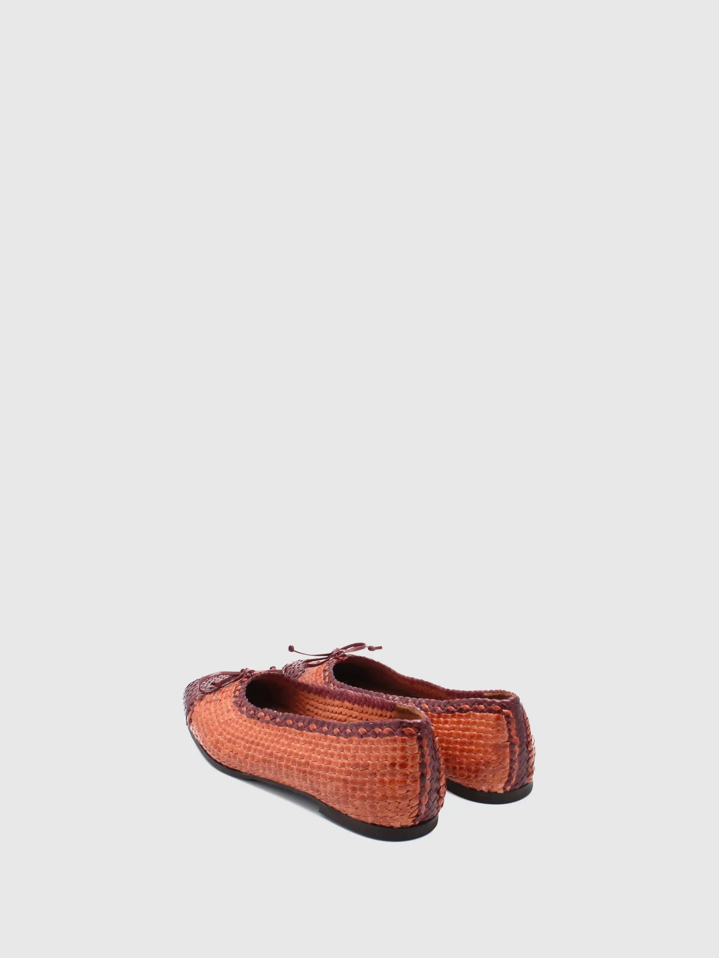 Orange Classic Loafers