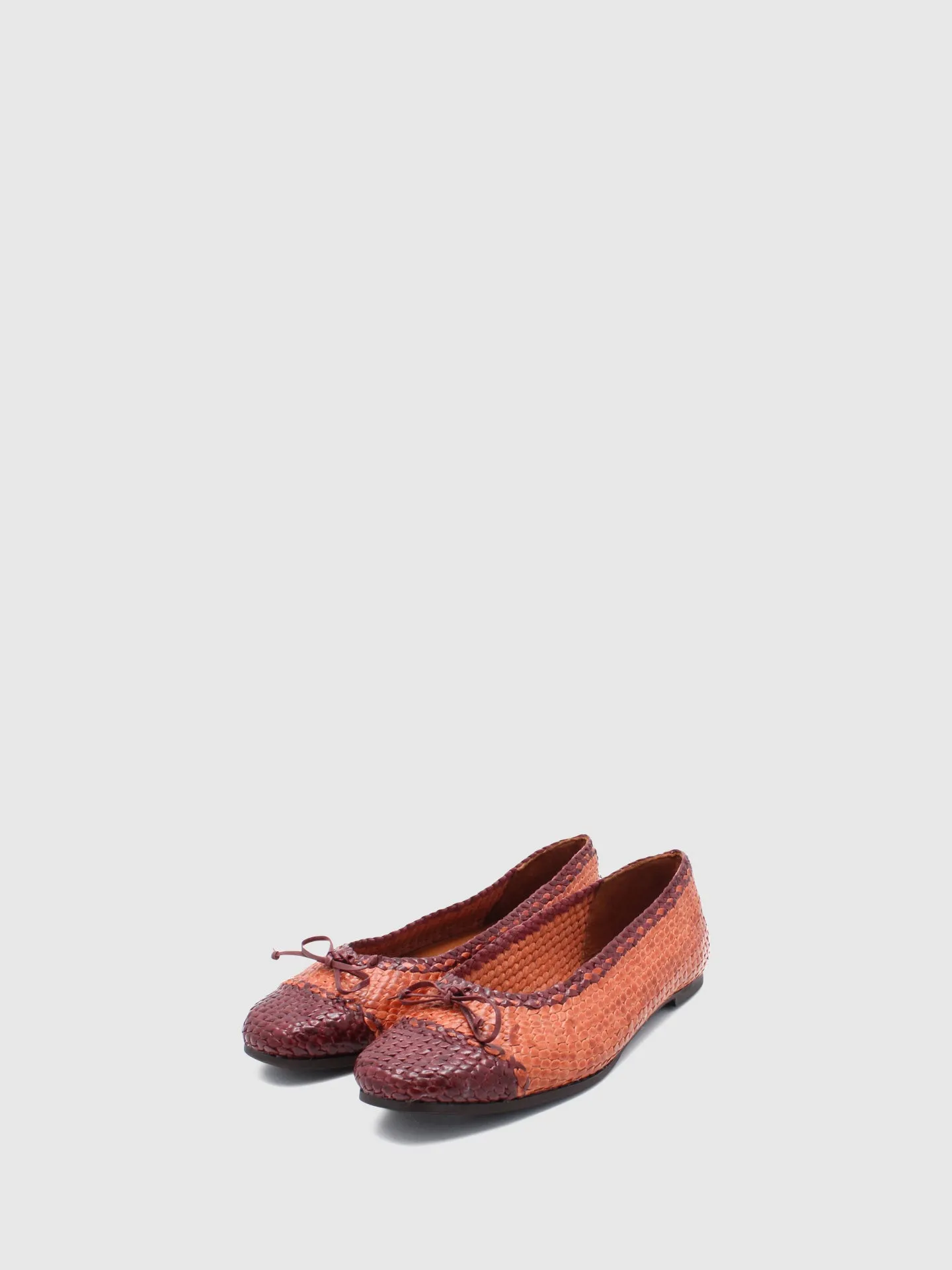 Orange Classic Loafers