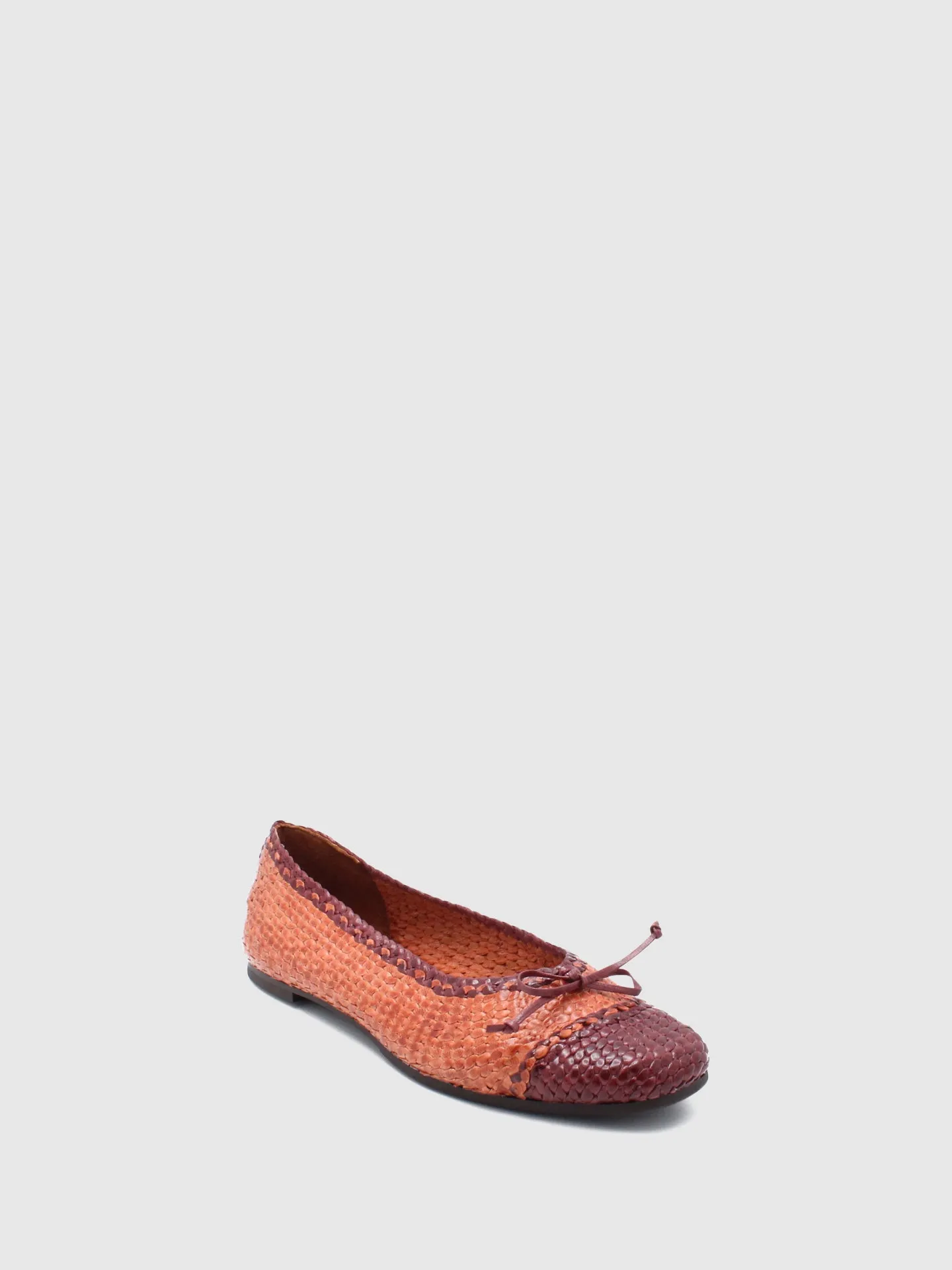 Orange Classic Loafers