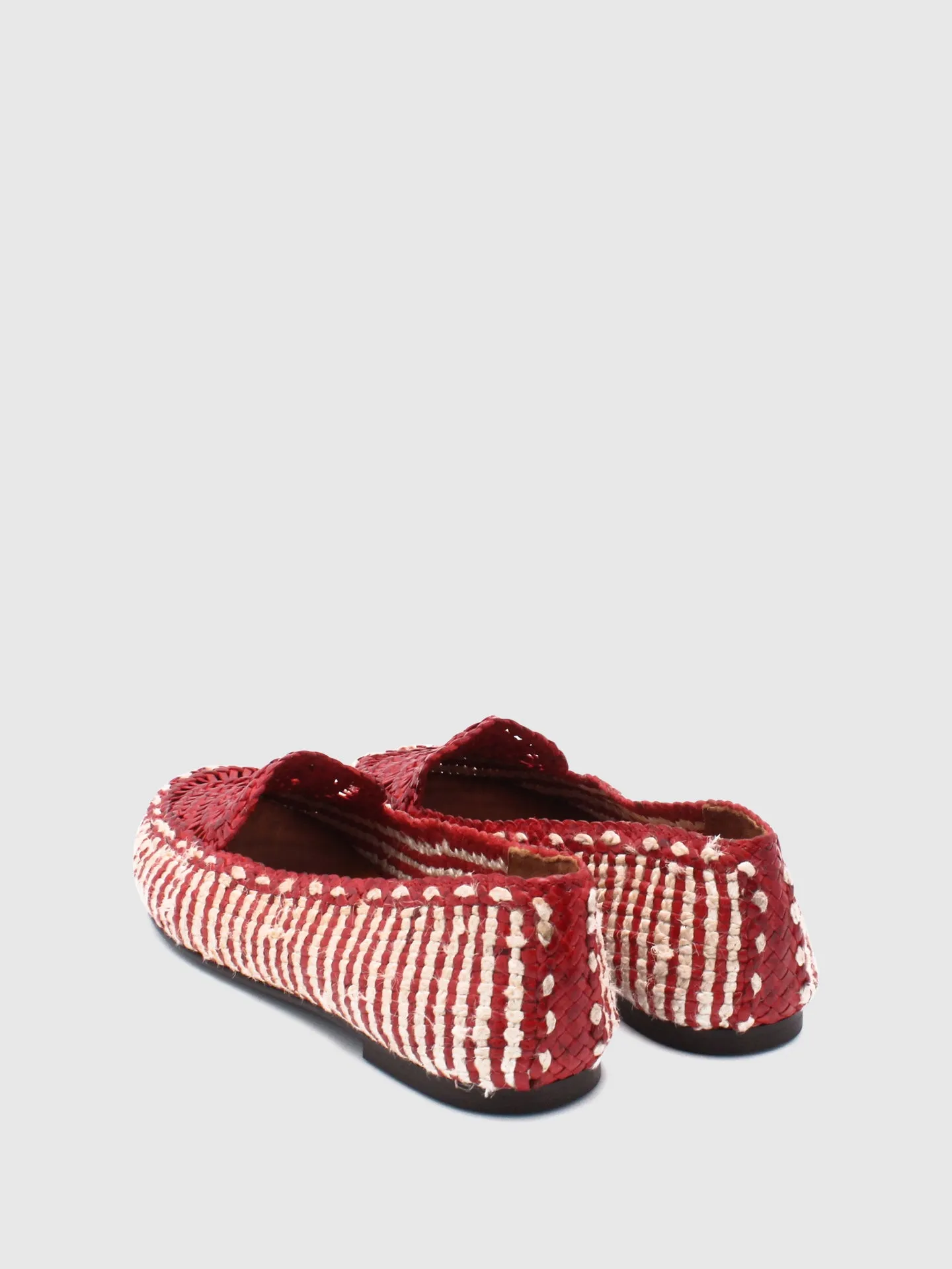 Red Classic Loafers