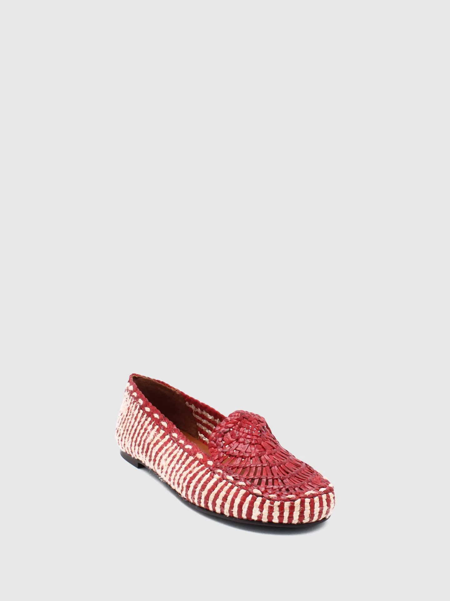 Red Classic Loafers