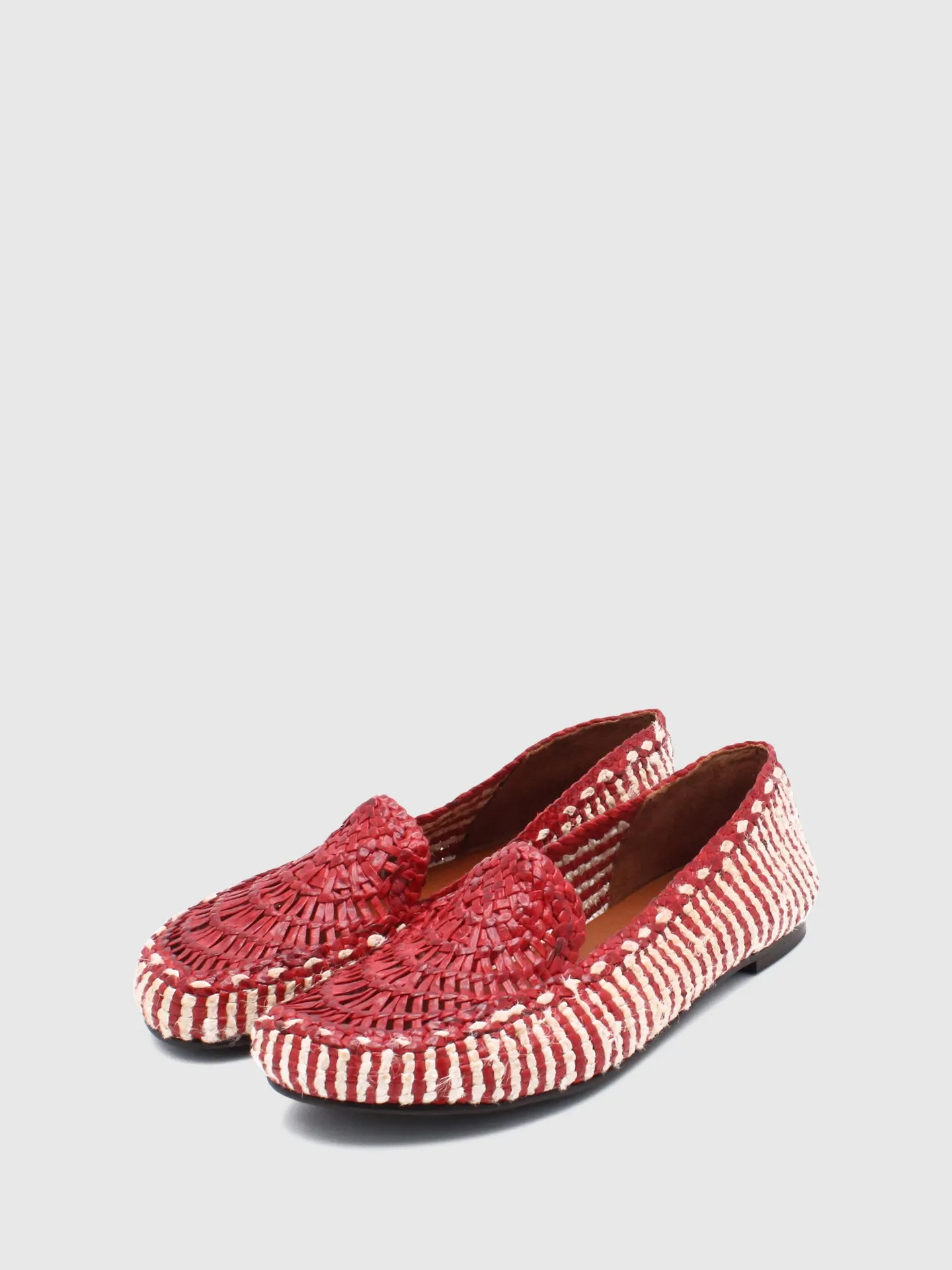 Red Classic Loafers
