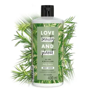 Tea Tree & Vetiver Daily Detox Refreshing Body Wash - 400ml