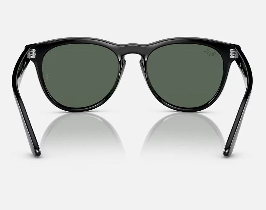 Unisex Ray Ban Sunglasses Rb4471 Iris Polished Black/ Dark Green Sunnies