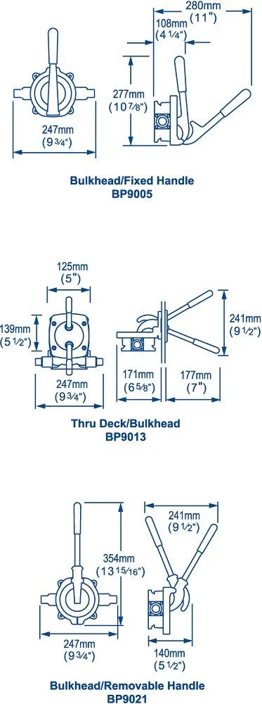 Whale Gusher Urchin Fixed Handle Pump